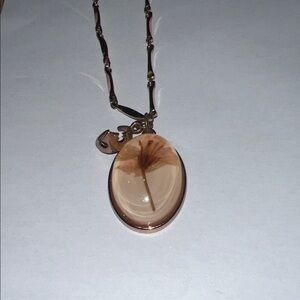 Disney Rose Gold and Cream Pendant Necklace